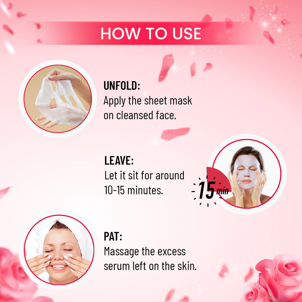 Swiss Beauty Rose & Collagen Sheet Mask