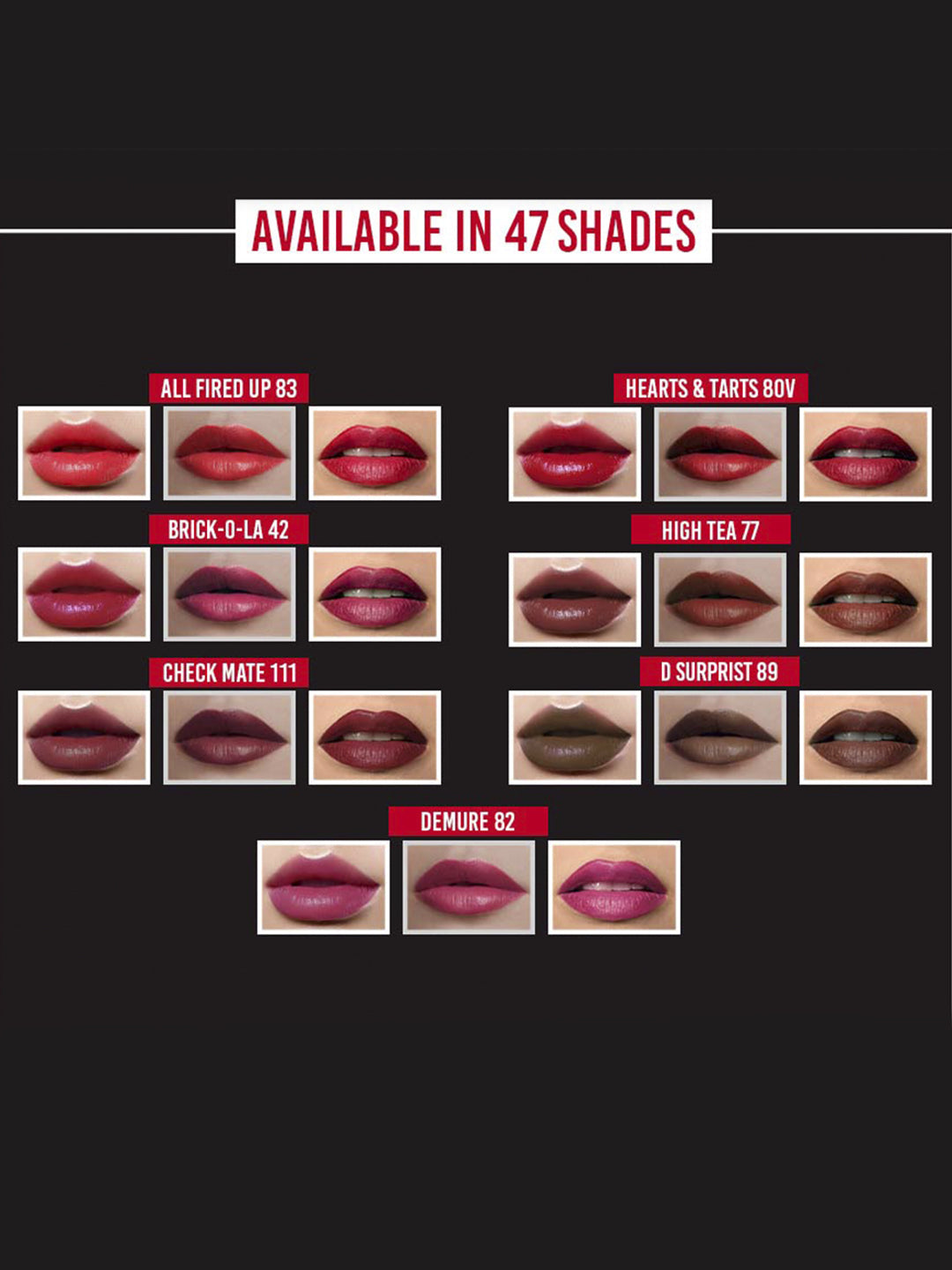 Colorbar Velvet Matte Lipstick