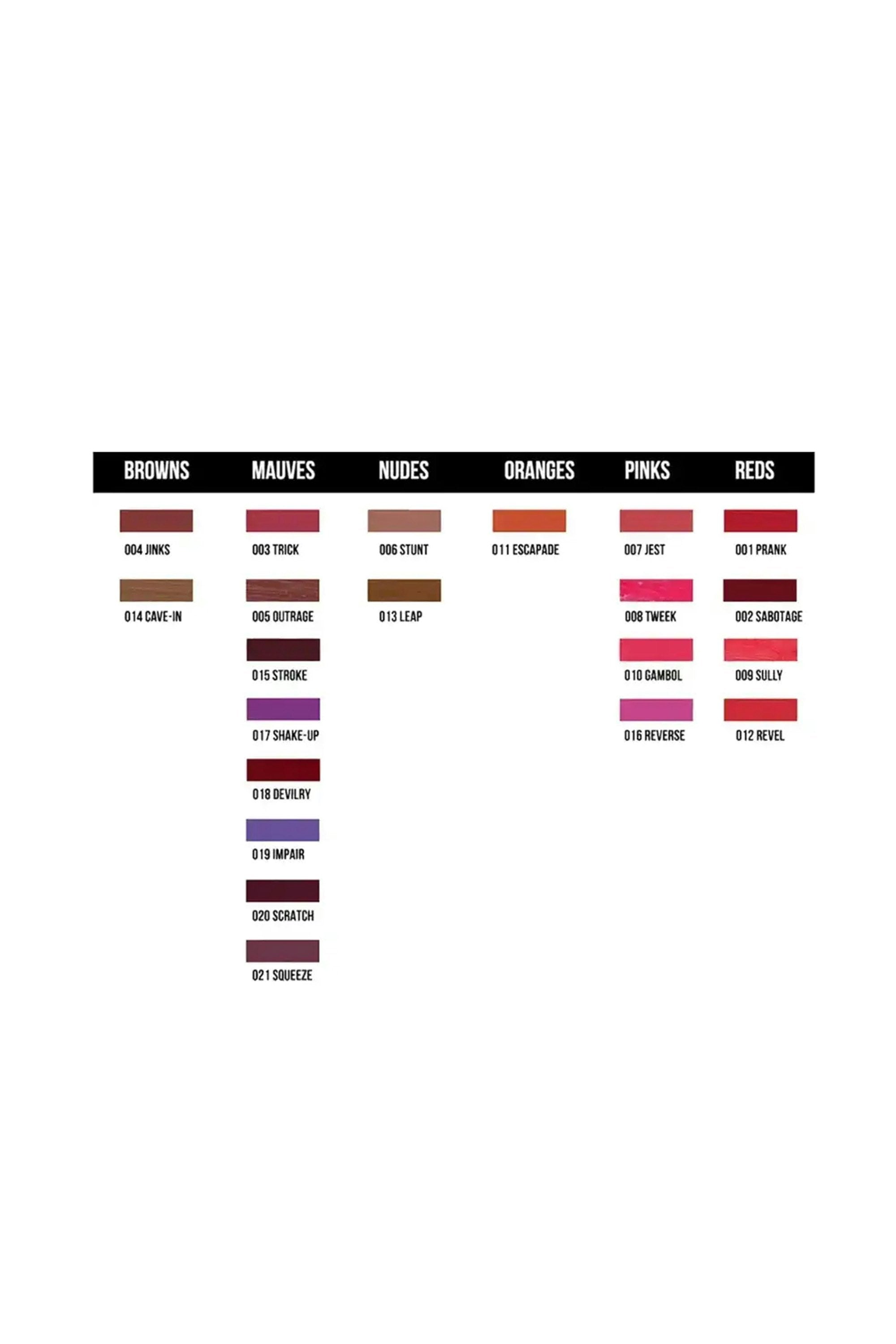 Colorbar Matte Me As I Am Lipcolor