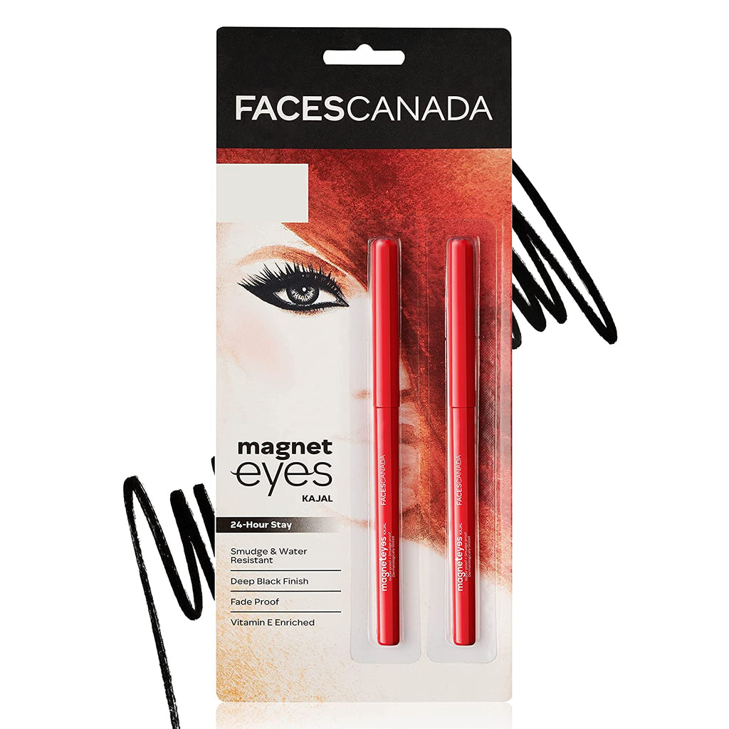 FACES CANADA Magneteyes Kajal Duo Pack
