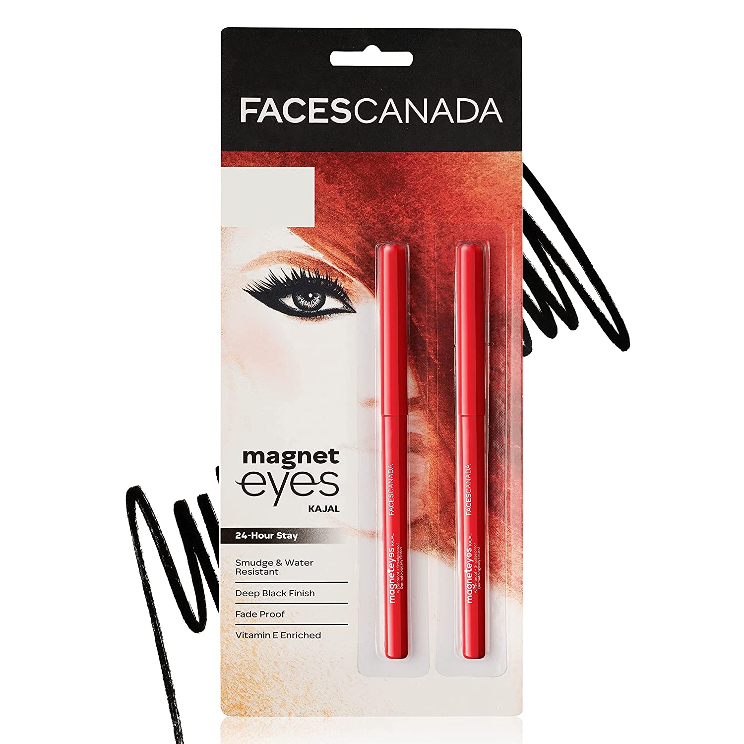 FACES CANADA Magneteyes Kajal Duo Pack