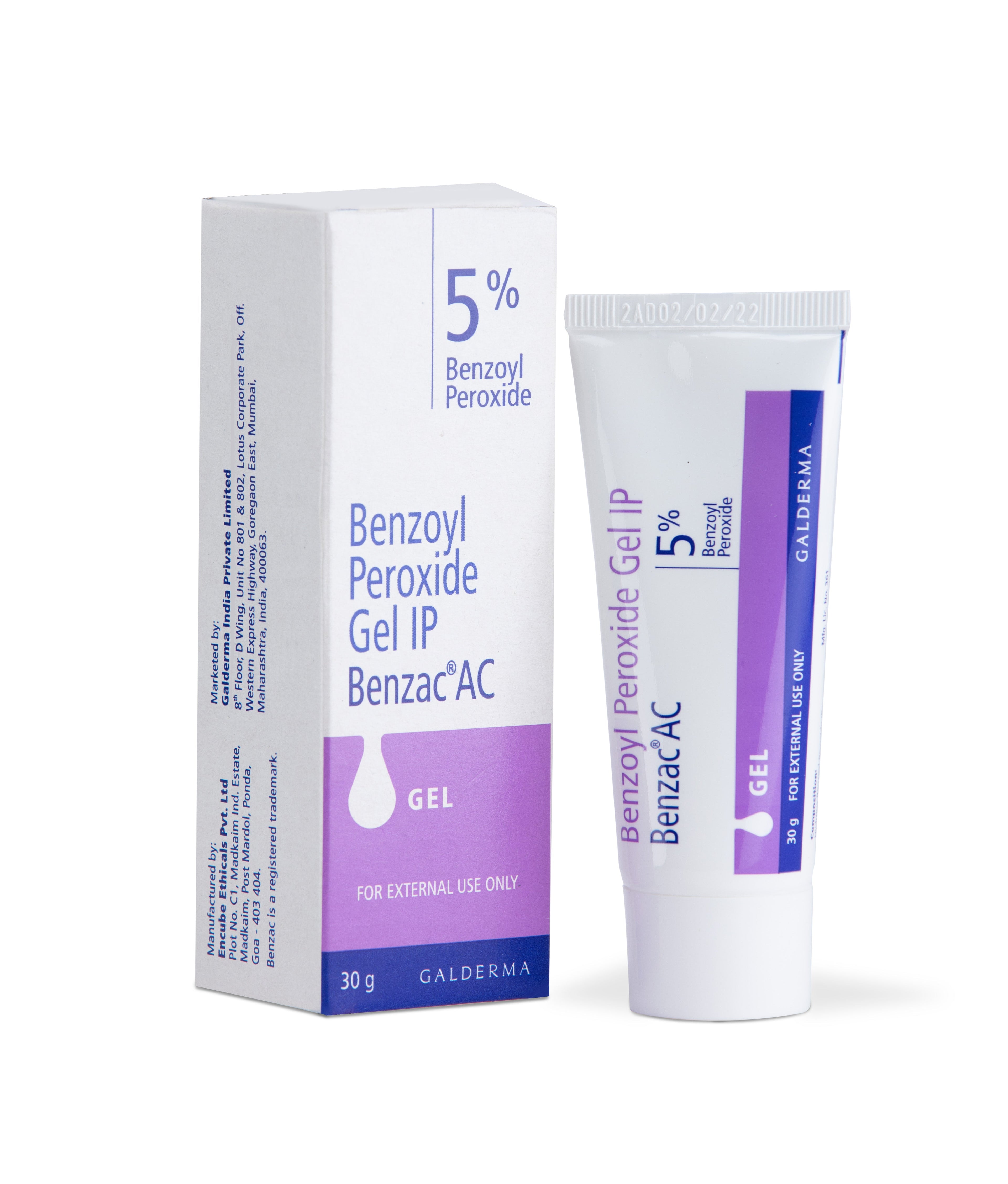 Benzac Ac 5% Gel - (30gm)