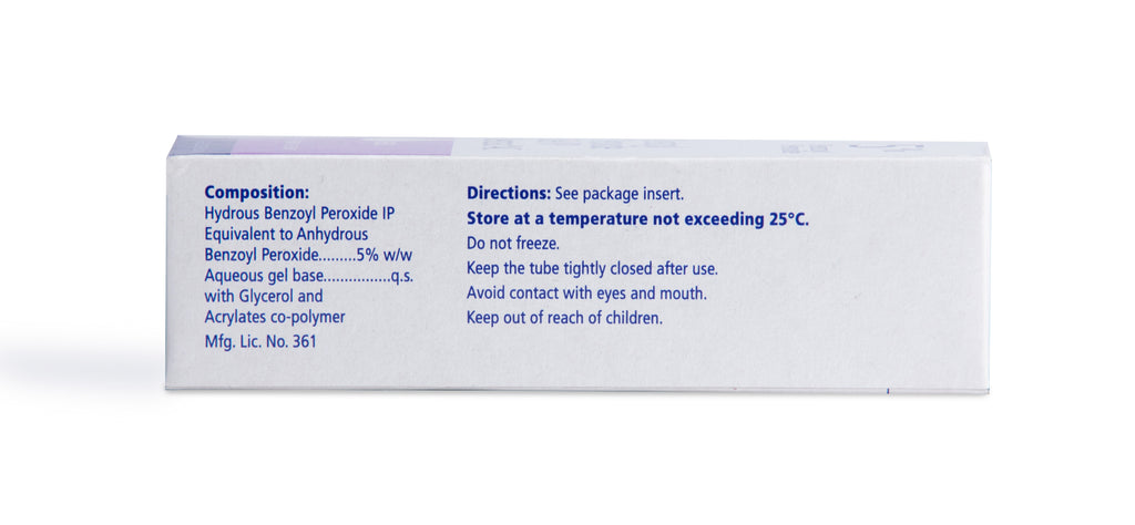 Benzac Ac 5% Gel - (30gm)