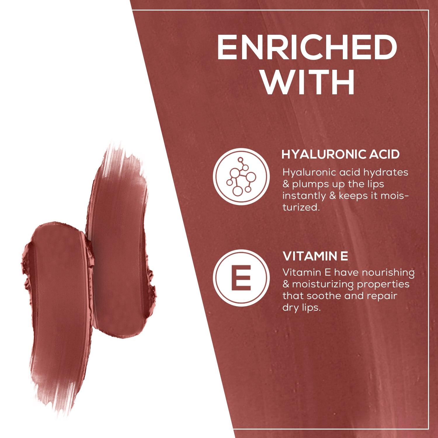 RENEE Stunner Matte Lipstick, 4 g