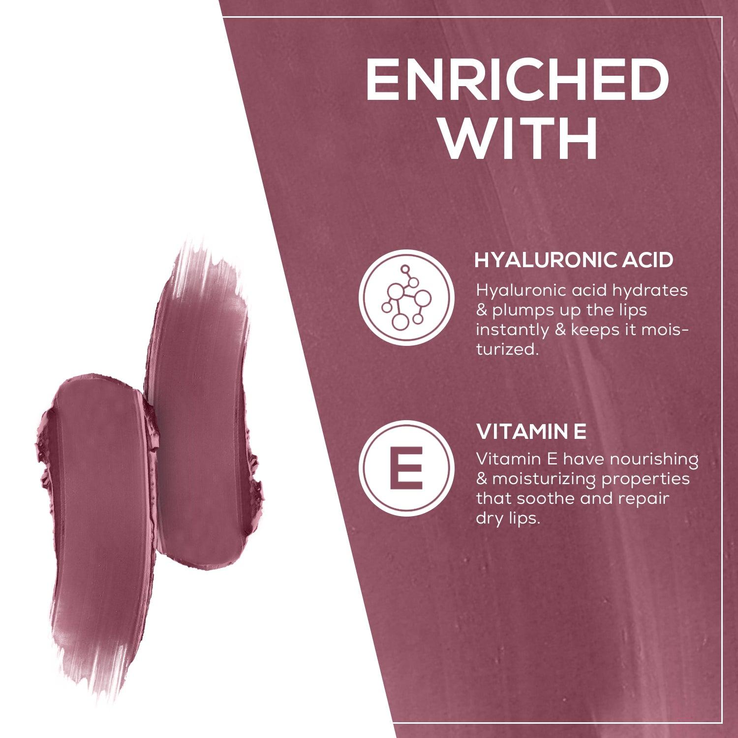 RENEE Stunner Matte Lipstick, 4 g
