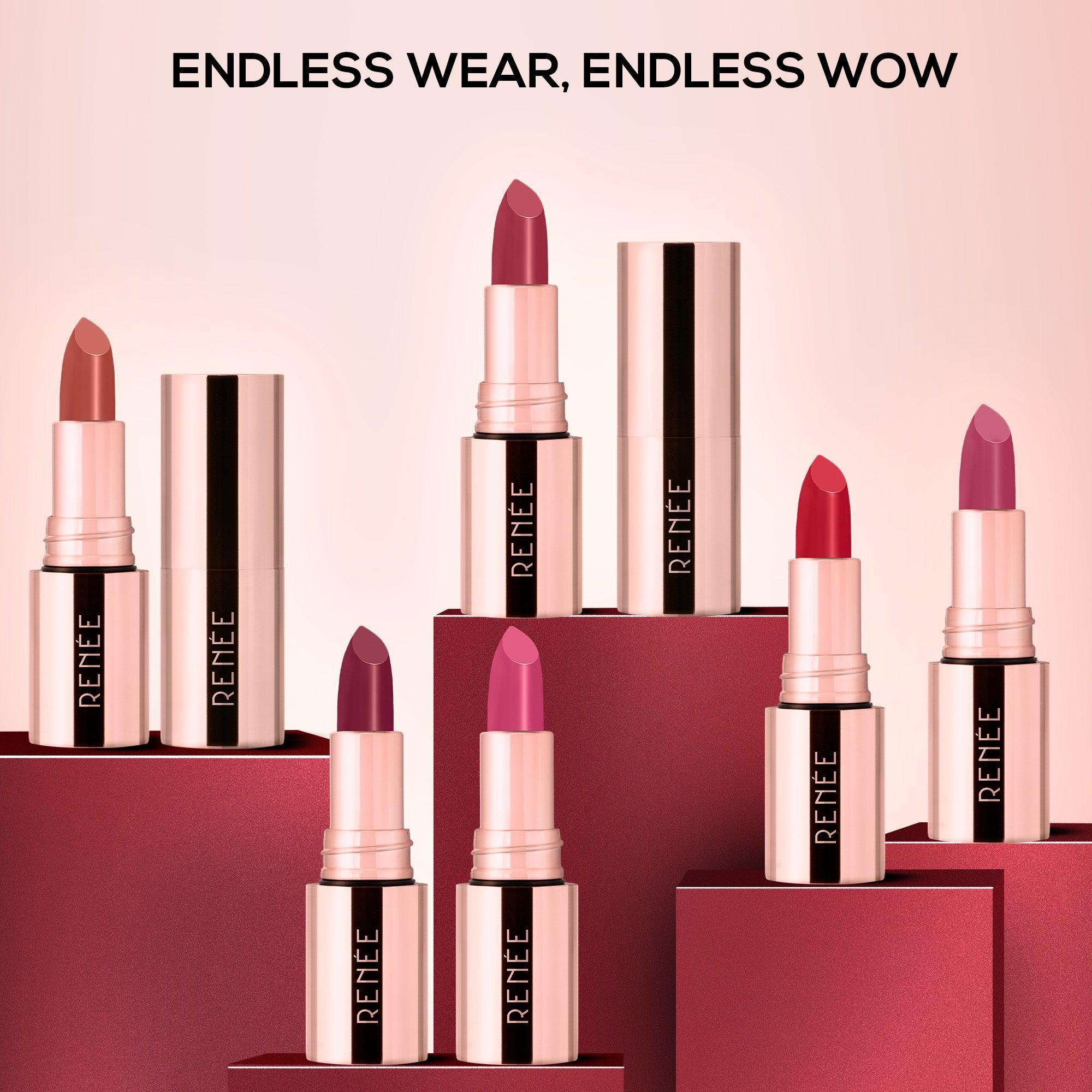 RENEE Everstay Long Stay Matte Lipstick, 4.2 g