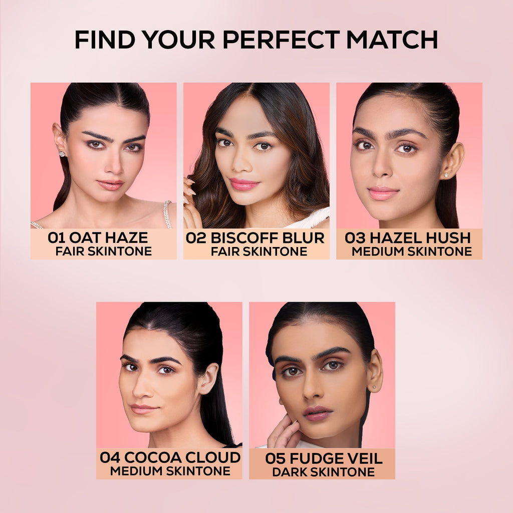 RENEE Bollywood Filter Pore Minimising Blurring Liquid Foundation With Matte Finish & Full Coverage, 30 ml