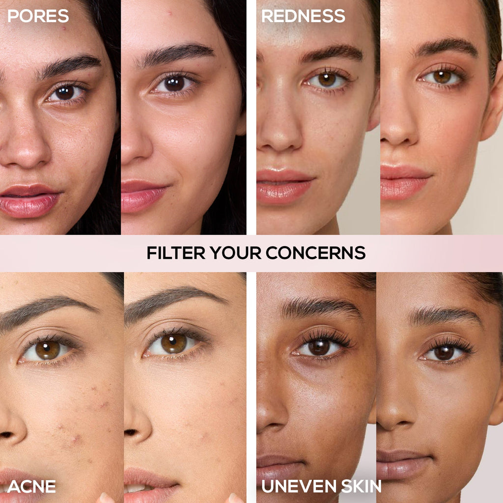 RENEE Bollywood Filter Pore Minimising Blurring Liquid Foundation With Matte Finish & Full Coverage, 30 ml
