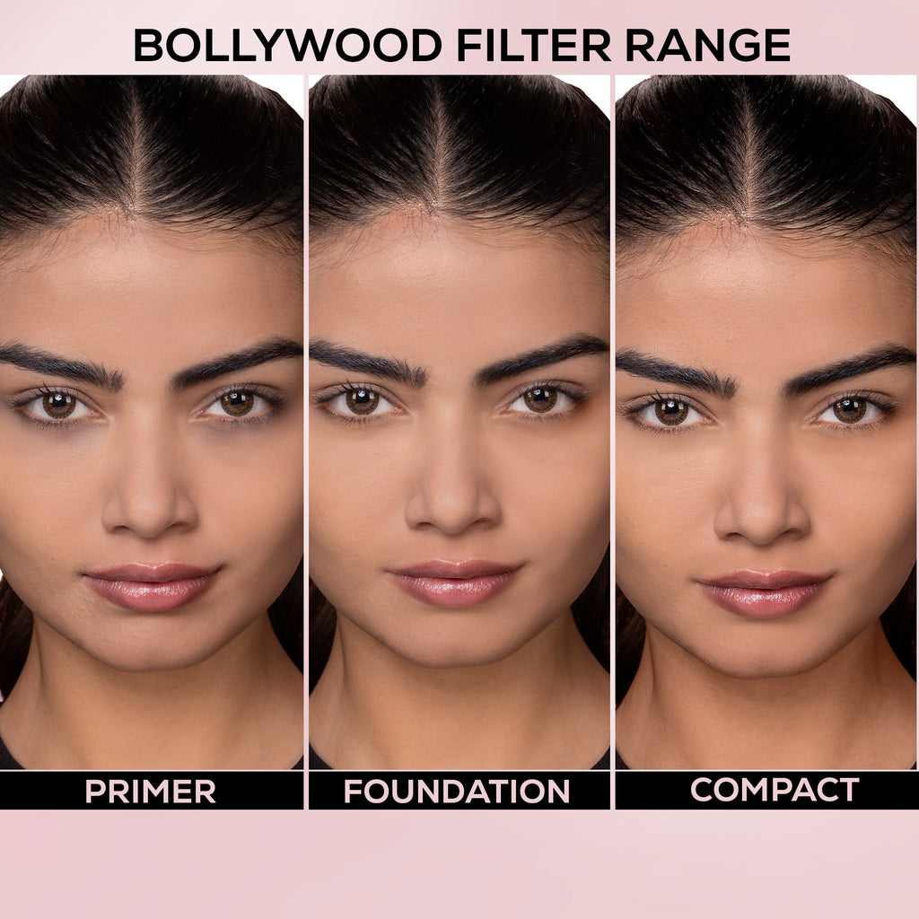 RENEE Bollywood Filter Pore Minimising Blurring Compact With Matte Finish & Full Coverage, 9 g