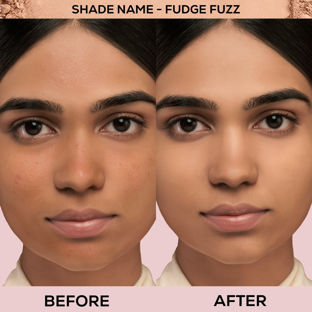RENEE Bollywood Filter Pore Minimising Blurring Compact With Matte Finish & Full Coverage, 9 g