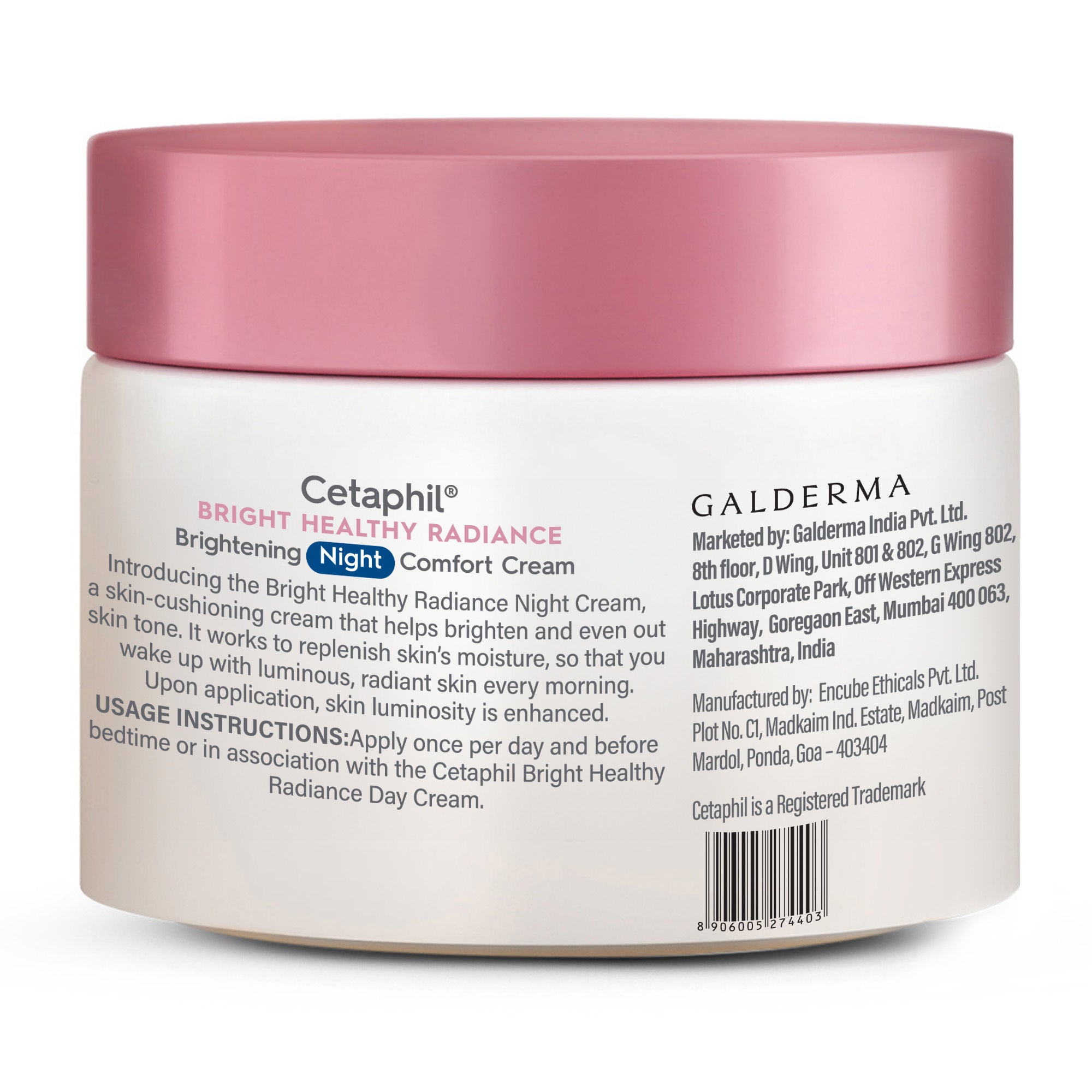 Cetaphil Bright Healthy Radiance Brightening Night Comfort Cream