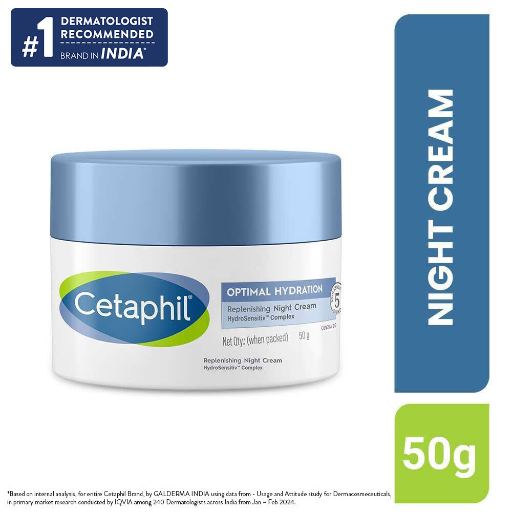 Cetaphil Optimal Hydration Replenishing Night Cream 50g