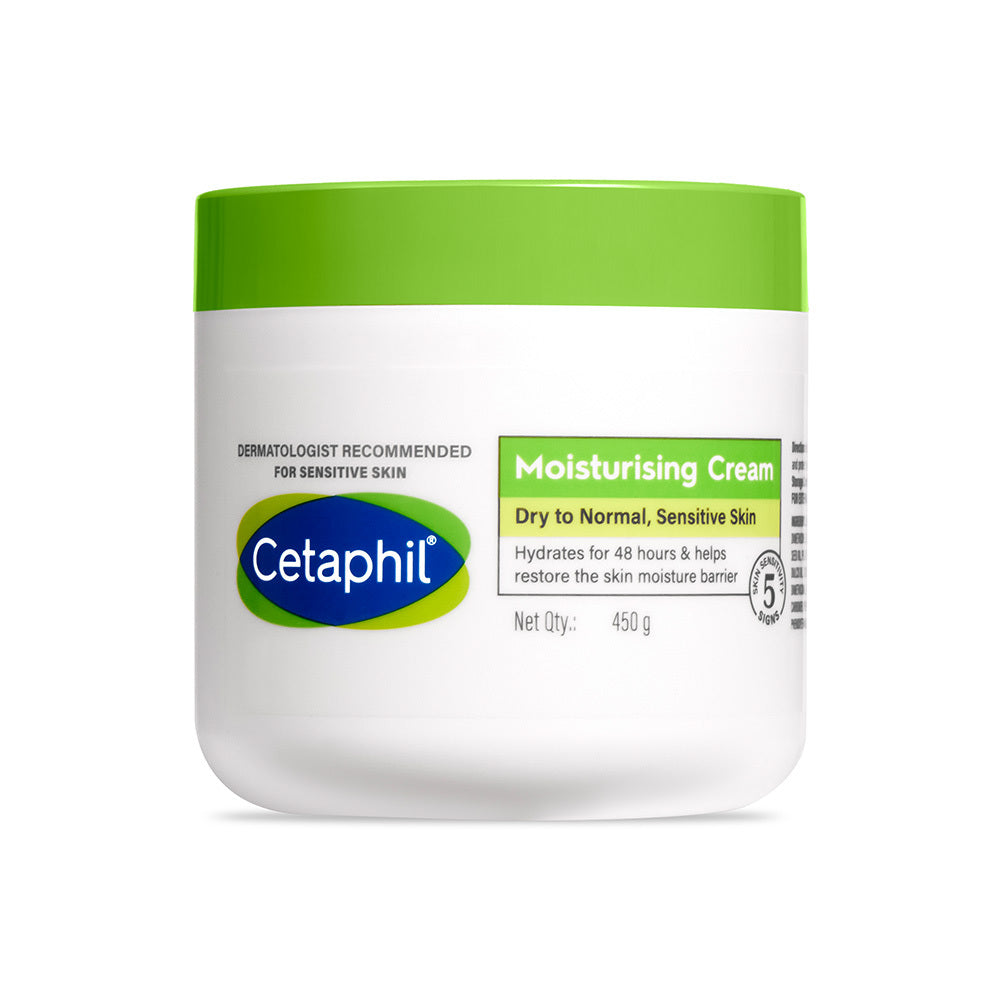 Cetaphil Moisturising Cream 450g for Dry to Normal, Sensitive skin