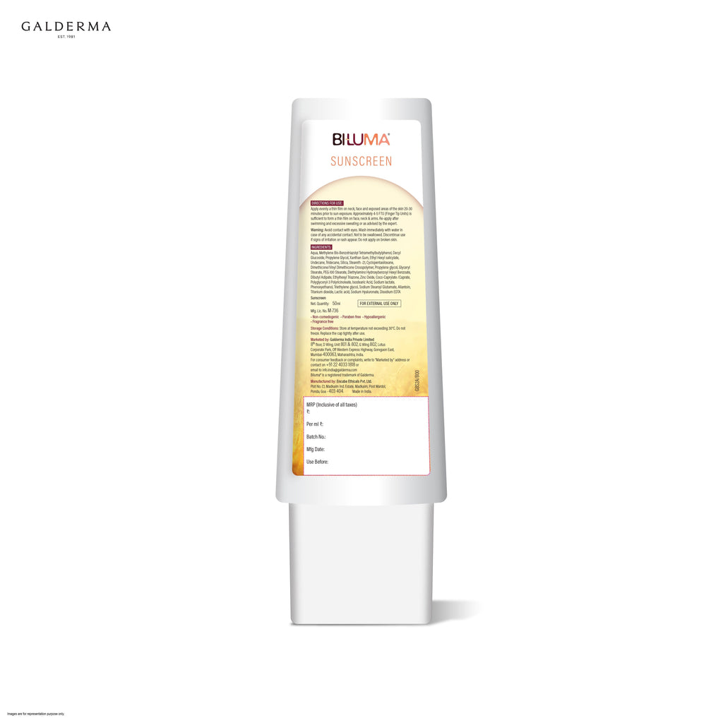 Biluma Sunscreen SPF 50+ - (50ml)