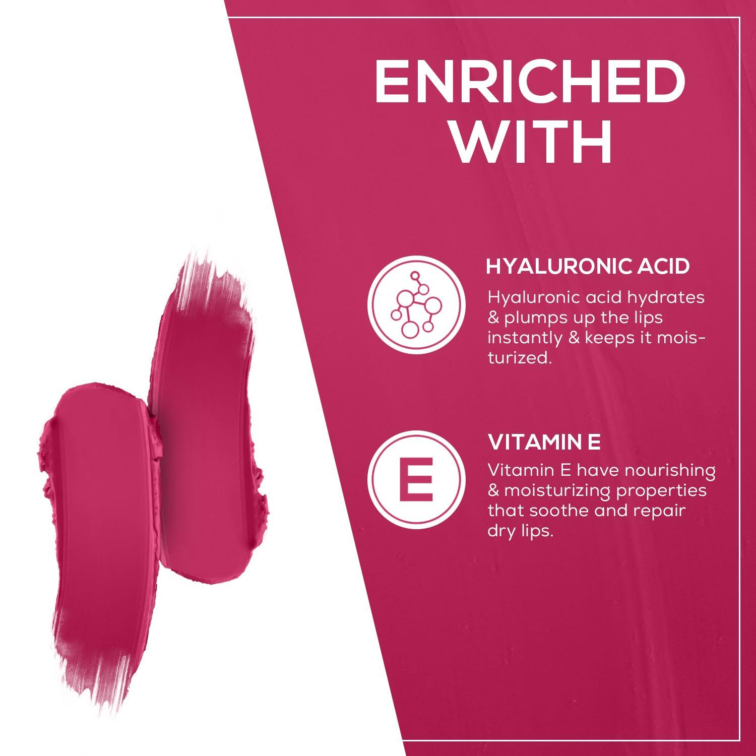 RENEE Stunner Matte Lipstick, 4 g