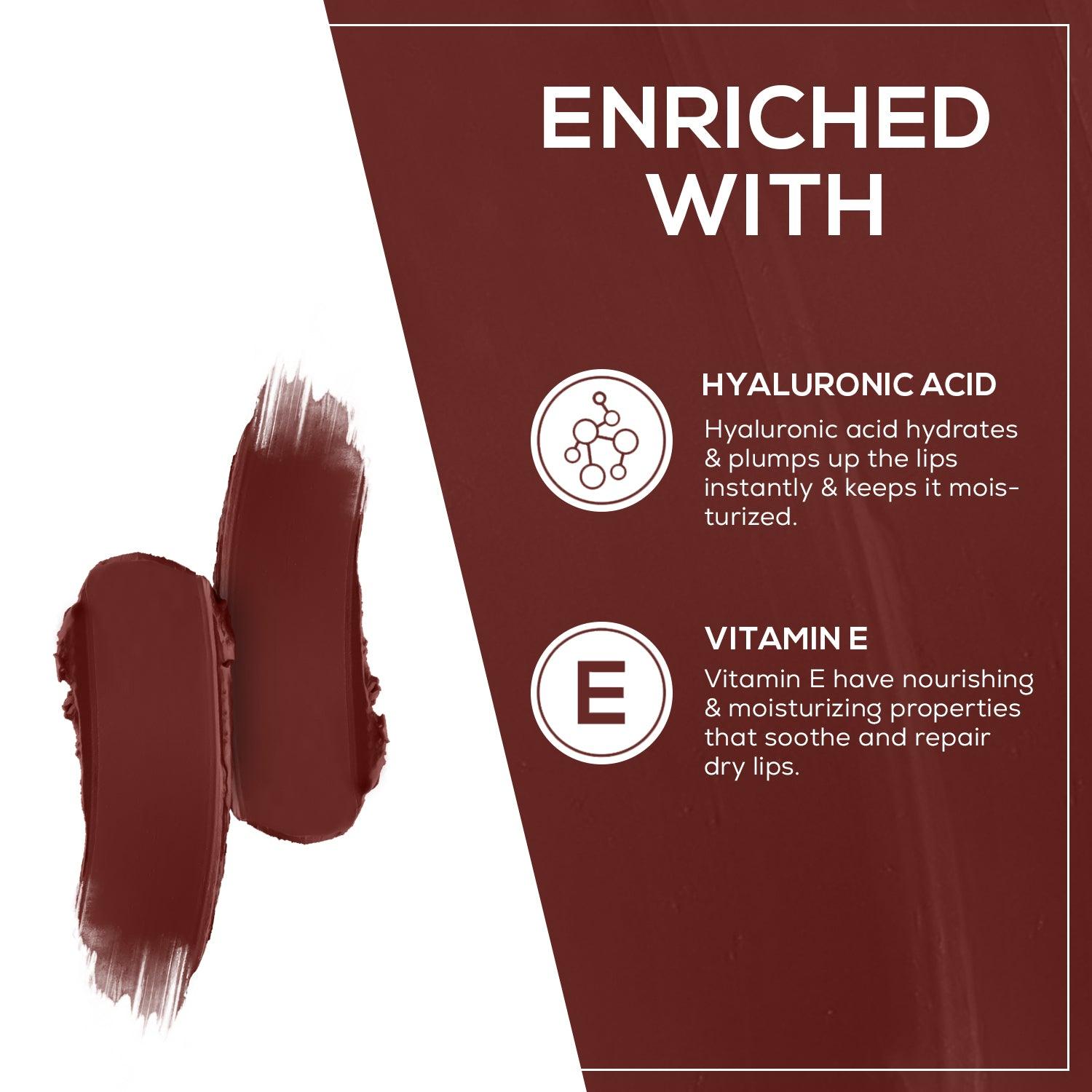 RENEE Stunner Matte Lipstick, 4 g