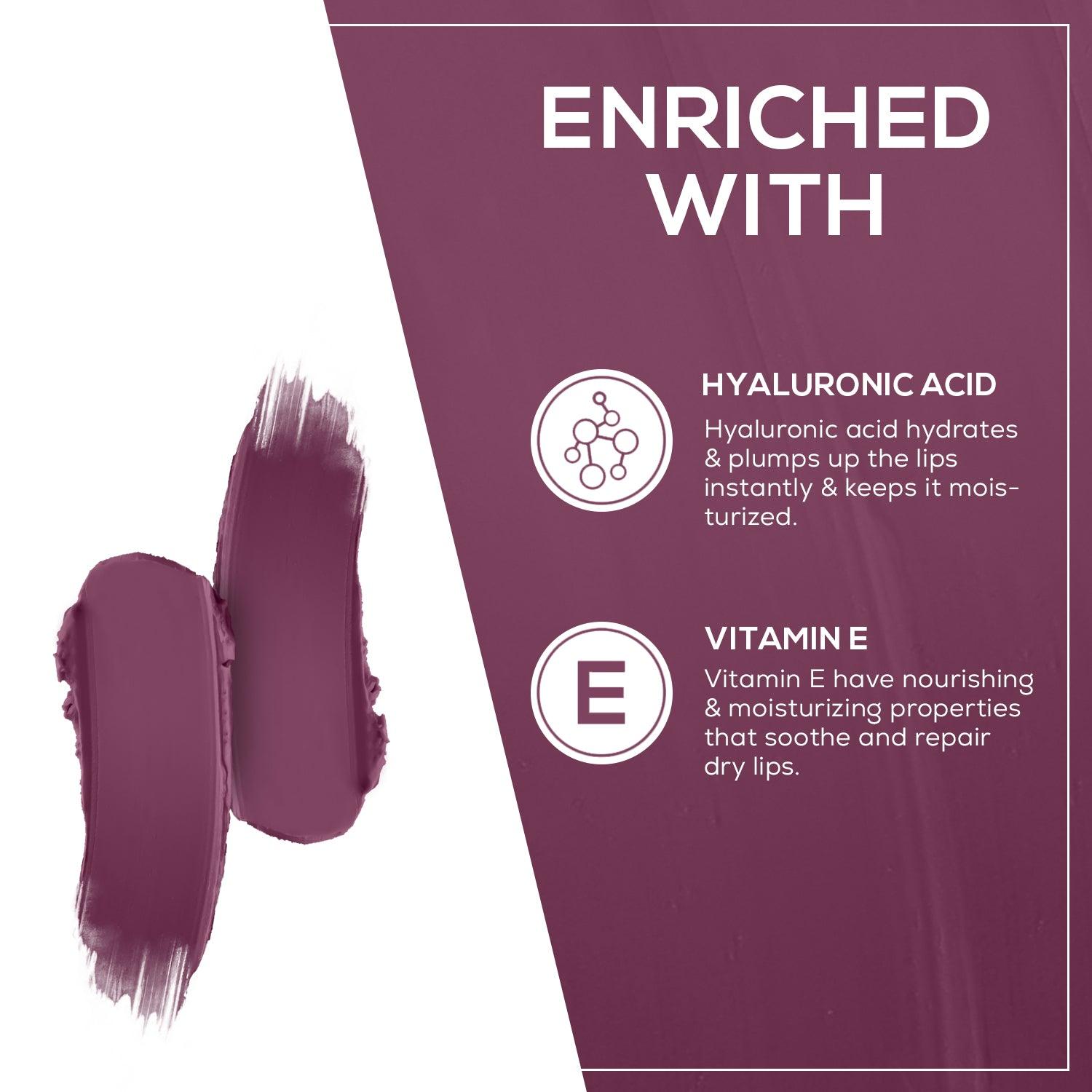 RENEE Stunner Matte Lipstick, 4 g
