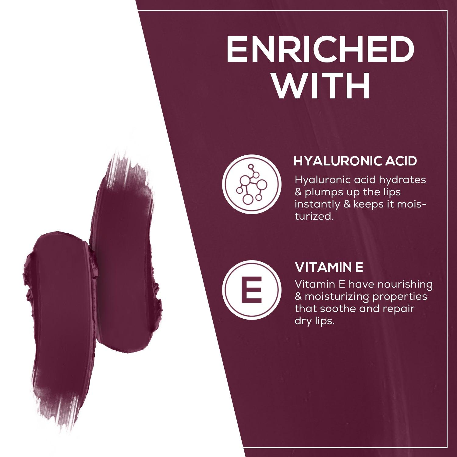 RENEE Stunner Matte Lipstick, 4 g