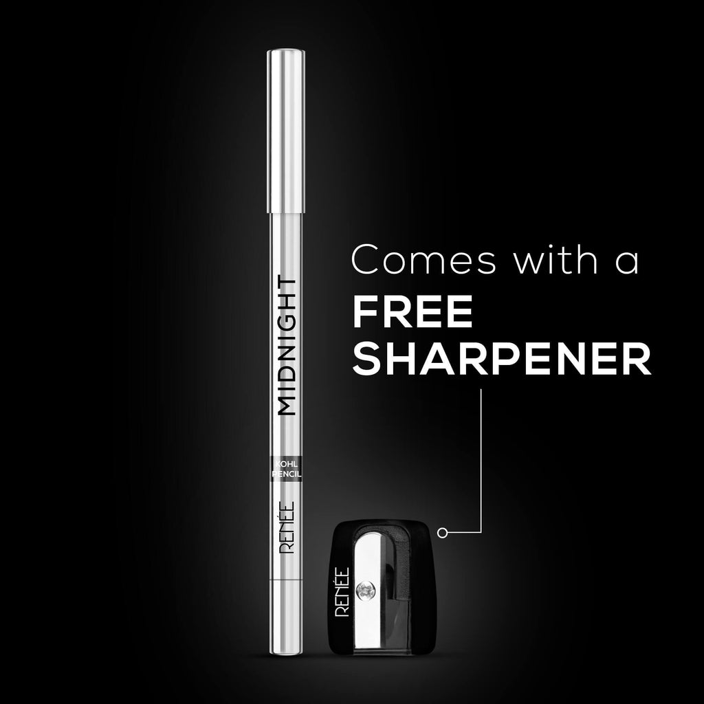 RENEE Midnight Kohl Kajal Pencil - 1.5 g