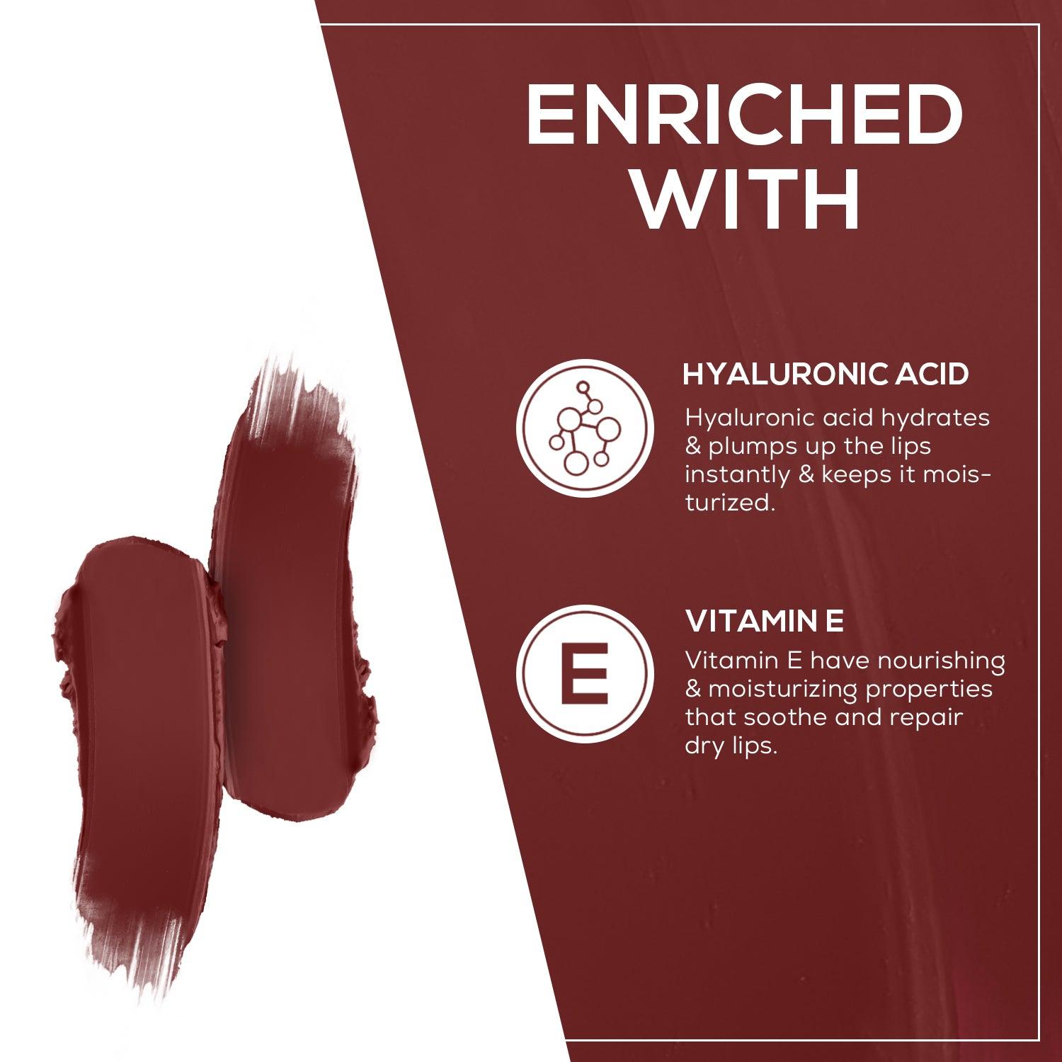 RENEE Stunner Matte Lipstick, 4 g