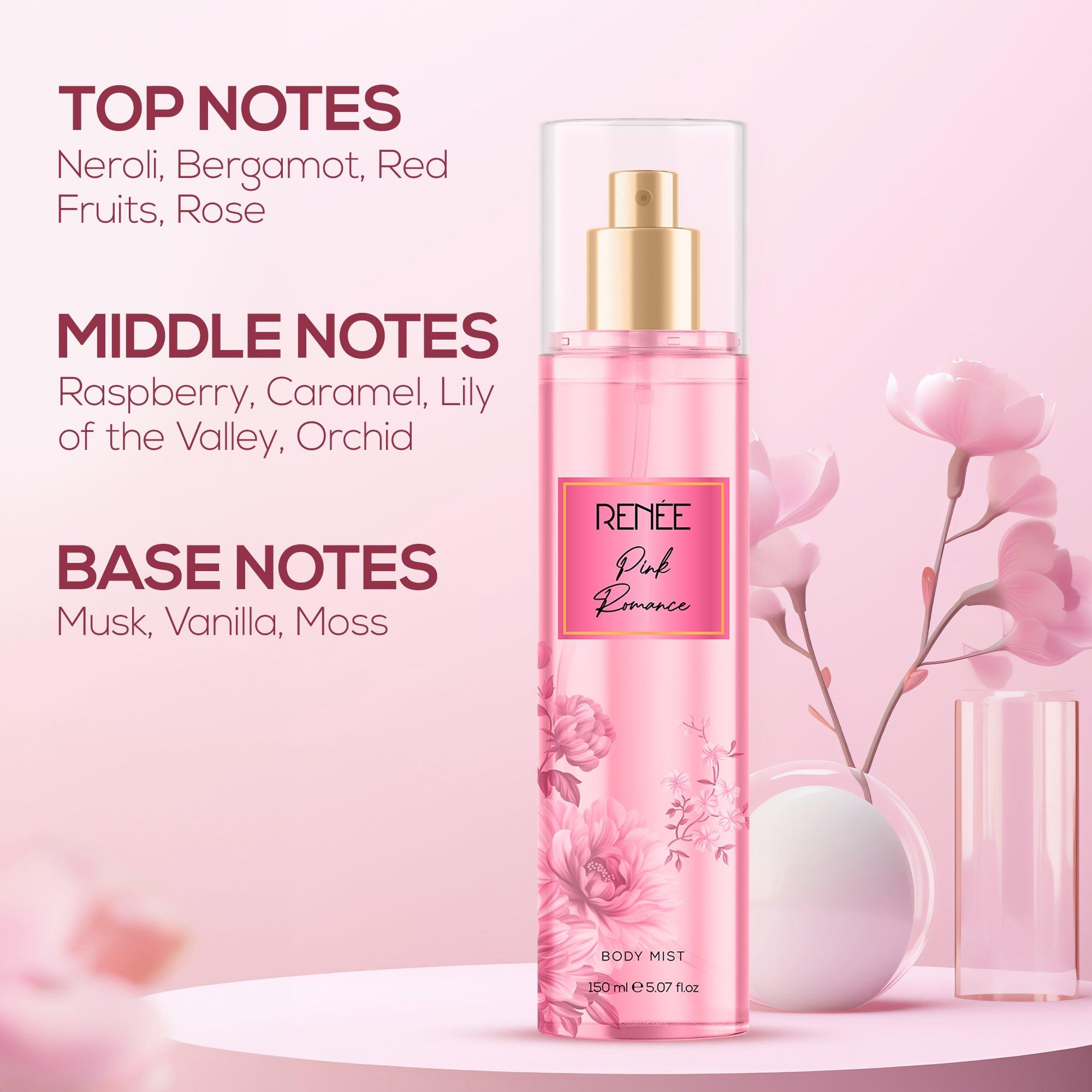 RENEE Pink Romance Body Mist, 150 ml