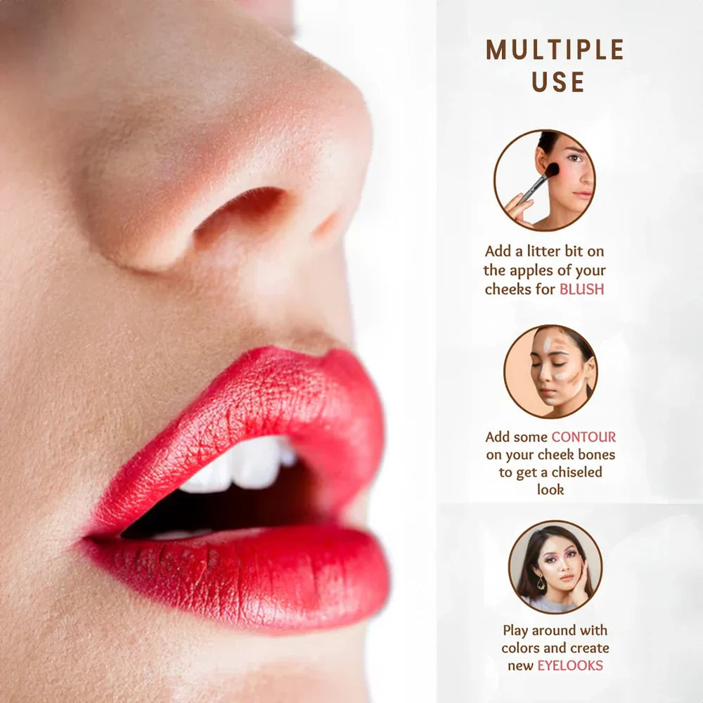 Gorgeous Girl 21 Colors Matte Lipstick Palette Lipstick, 63g