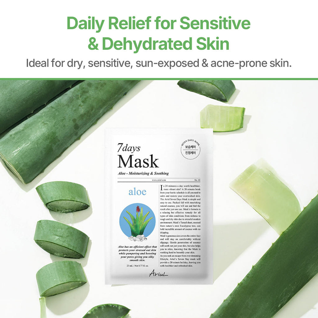 Ariul 7days Mask Aloe H - 23ml