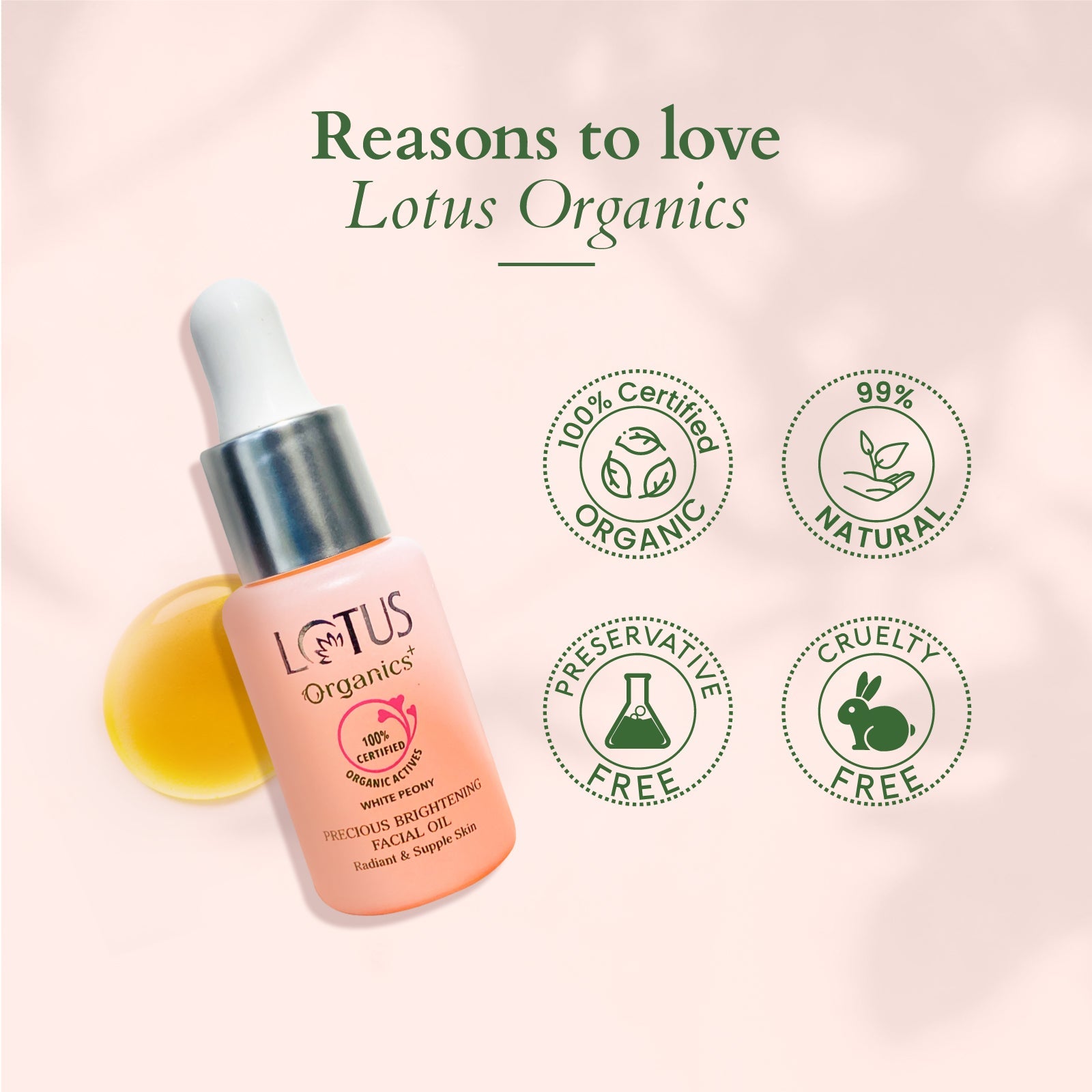 Lotus Precious Brightening Facial Oil