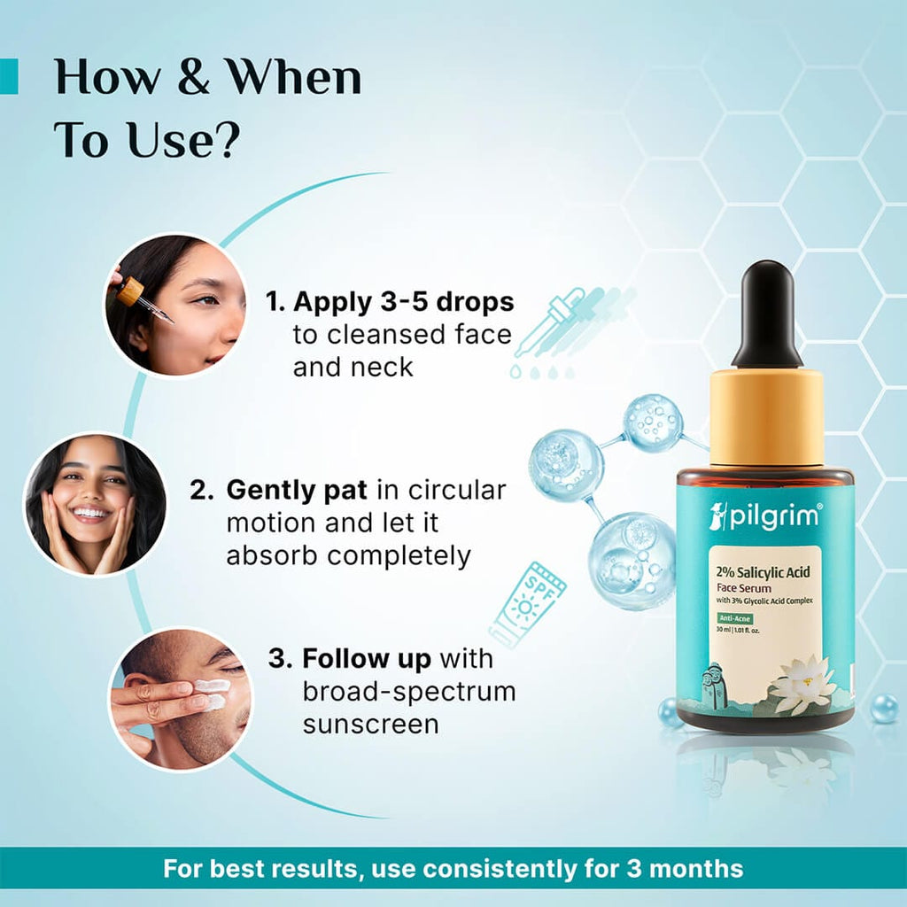 Pilgrim 2% Salicylic Acid Anti-Acne Face Serum
