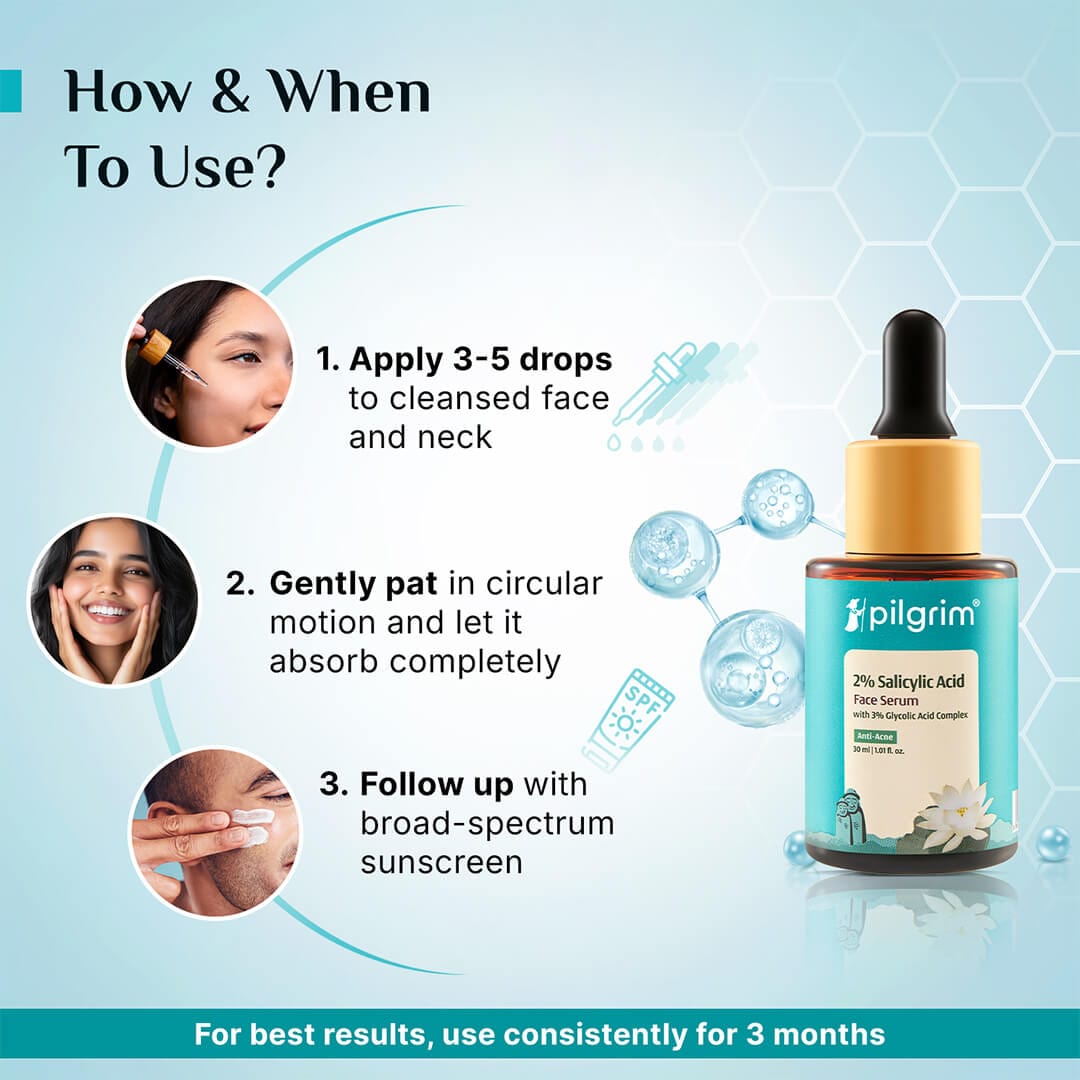 Pilgrim 2% Salicylic Acid Anti-Acne Face Serum