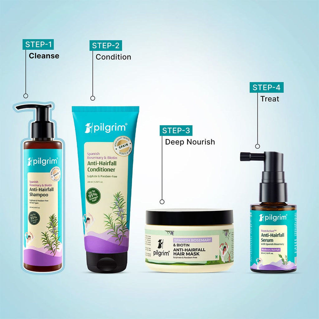 Pilgrim Spanish Rosemary & Biotin Anti-Hairfall Shampoo