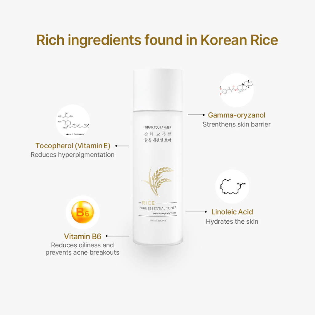 Thank You Farmer Rice Pure Essential Toner - 30ml