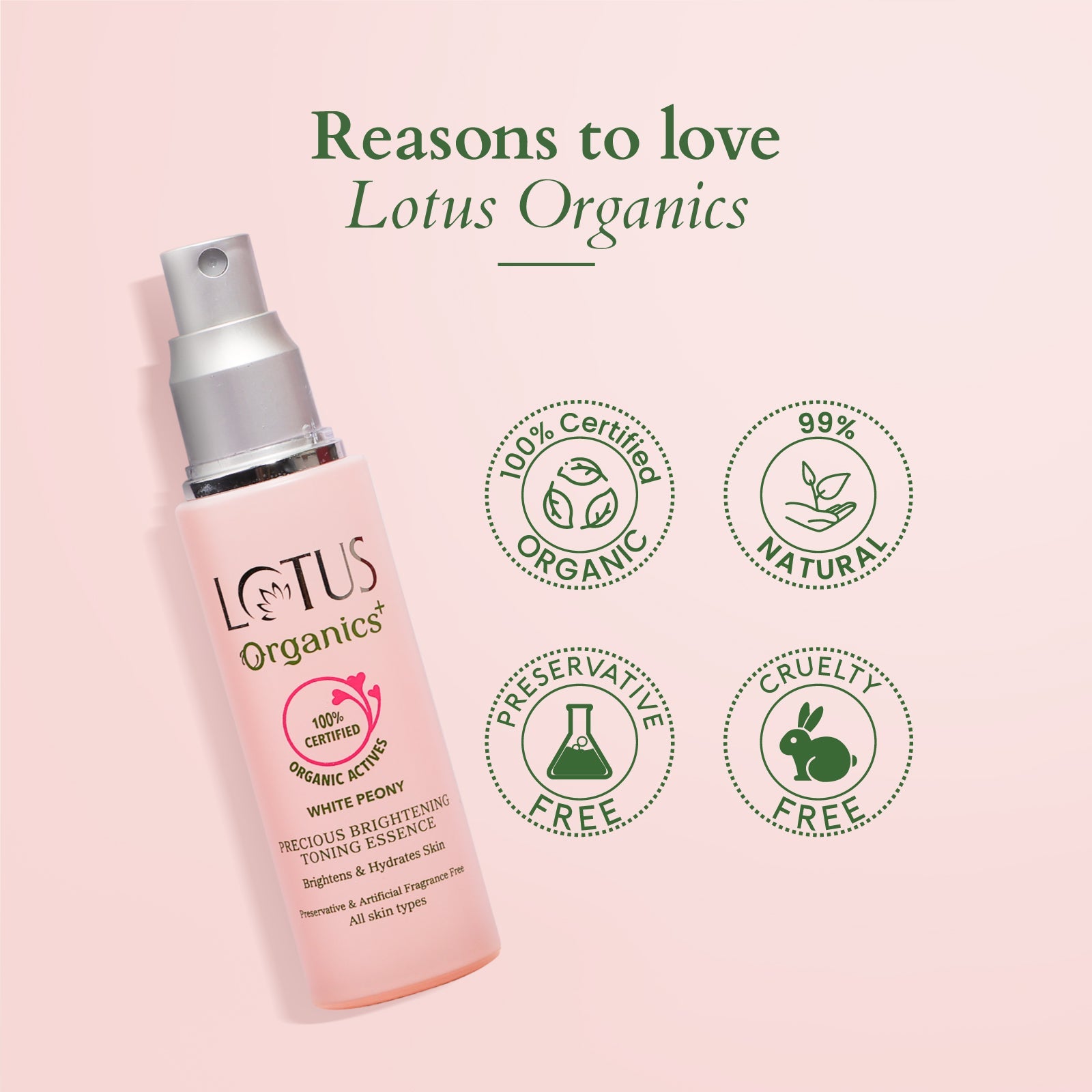 Lotus Precious Brightening Toning Essence