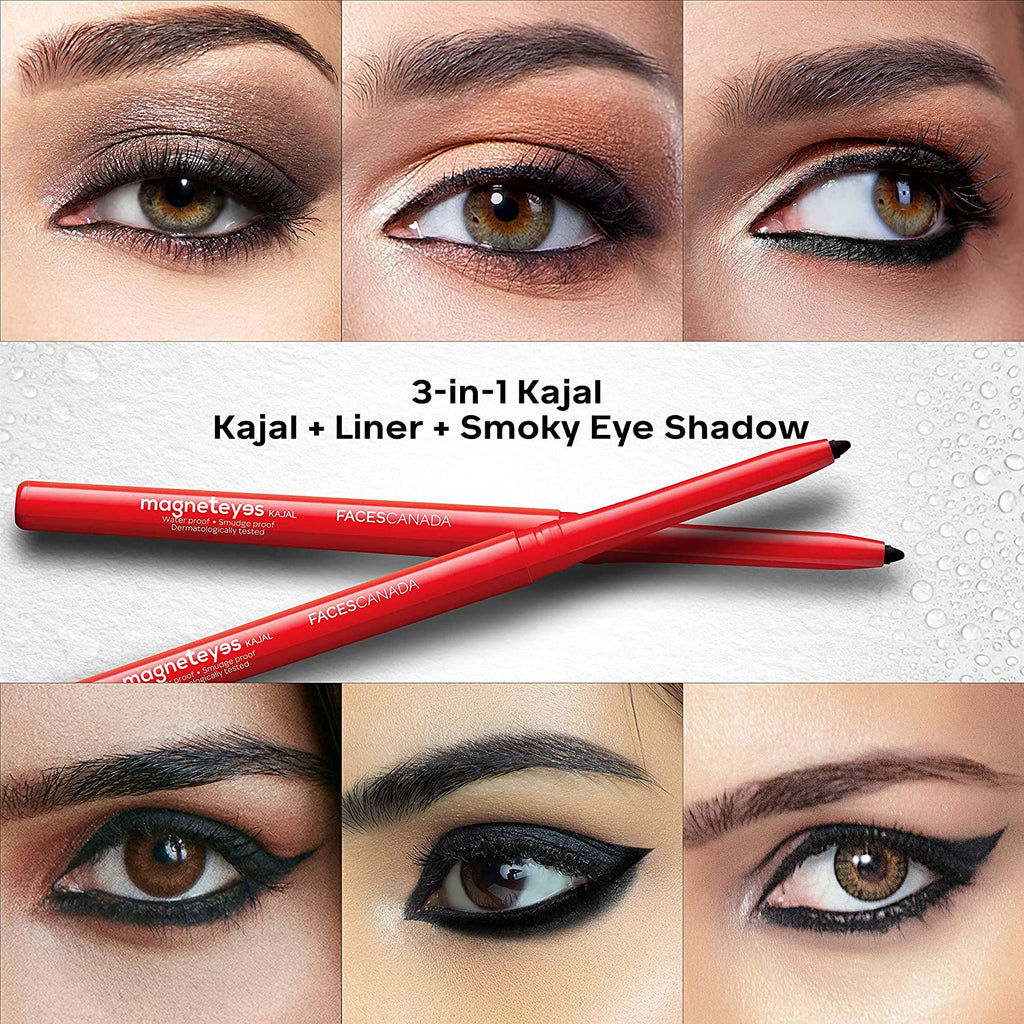 FACES CANADA Magneteyes Kajal Duo Pack