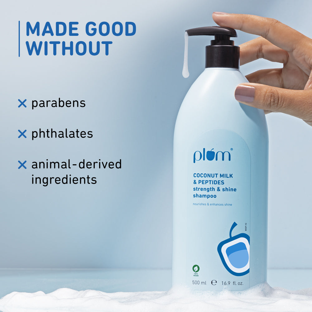 Plum Coconut Milk & Peptides Shampoo
