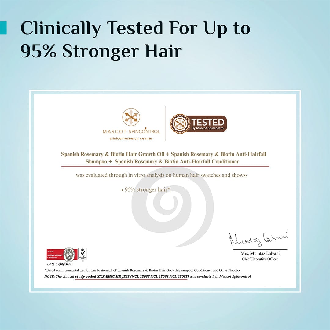 Pilgrim Spanish Rosemary & Biotin Anti-Hairfall Shampoo
