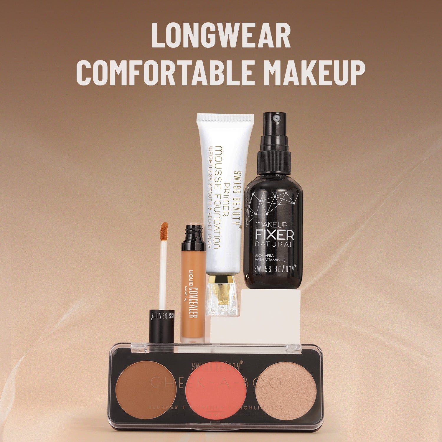 Swiss Beauty Primer Mousse foundation