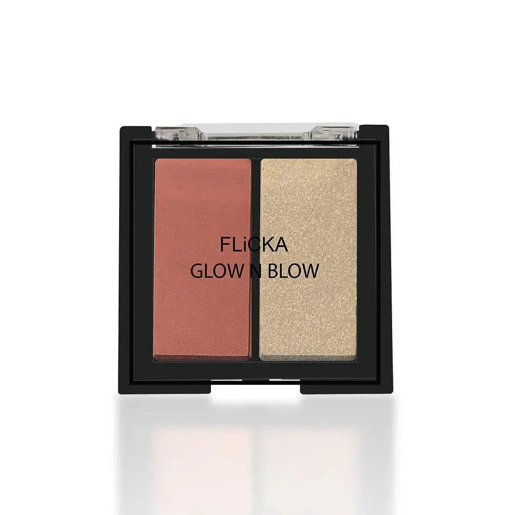 Flicka GLOW N BLOW - Blusher & Highlighter