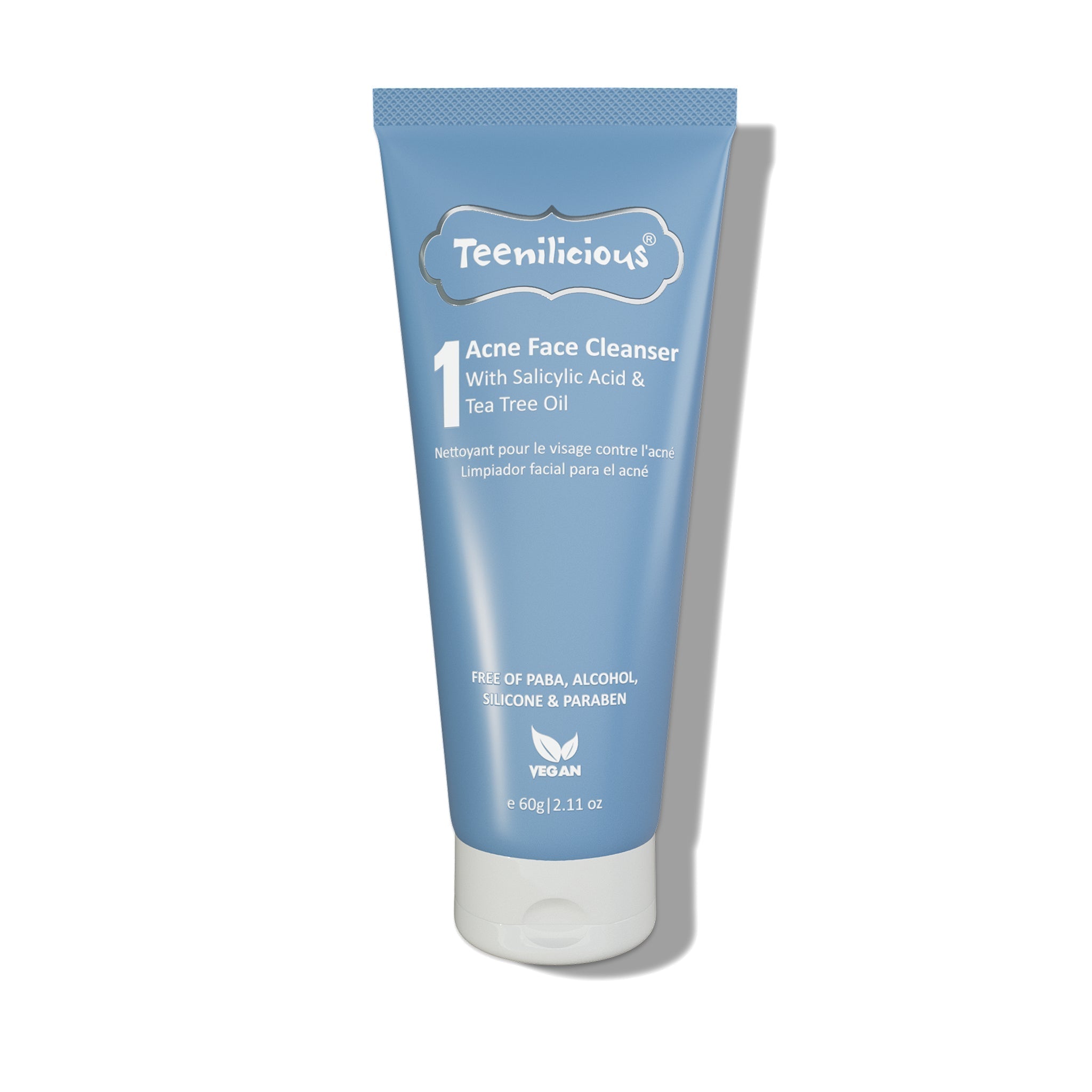 Fixderma Teenilicious Acne Face Cleanser For Blackhead & Whitehead With Salicylic Acid