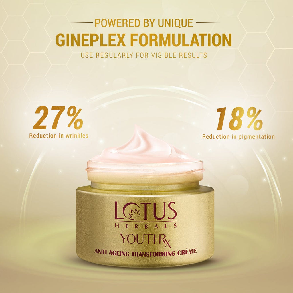 Lotus YouthRx Anti Ageing Transforming Cream SPF 25 | PA+++