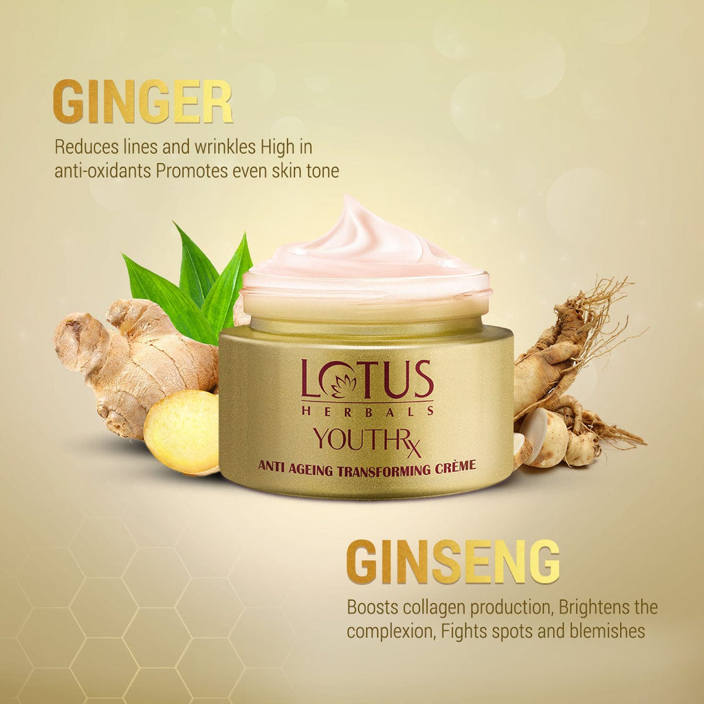 Lotus YouthRx Anti Ageing Transforming Cream SPF 25 | PA+++