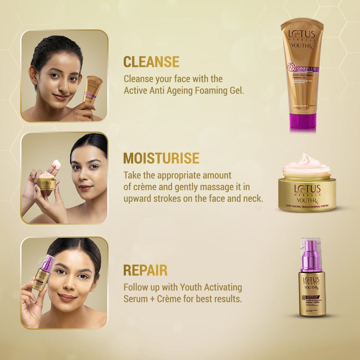 Lotus YouthRx Anti Ageing Transforming Cream SPF 25 | PA+++