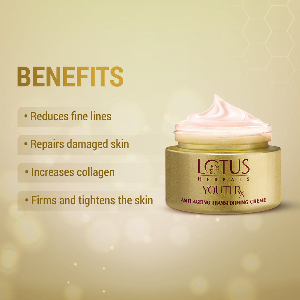 Lotus YouthRx Anti Ageing Transforming Cream SPF 25 | PA+++