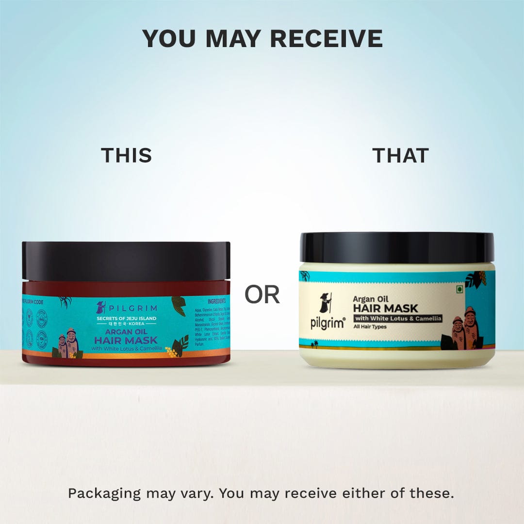 Pilgrim Argan Oil Hair Mask with White Lotus & Camellia