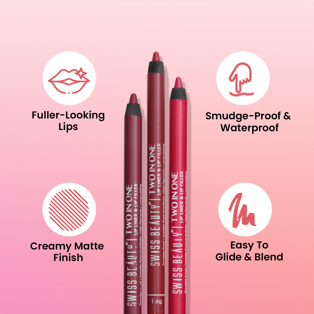 Swiss Beauty Two in One lip liner & Lip Filler