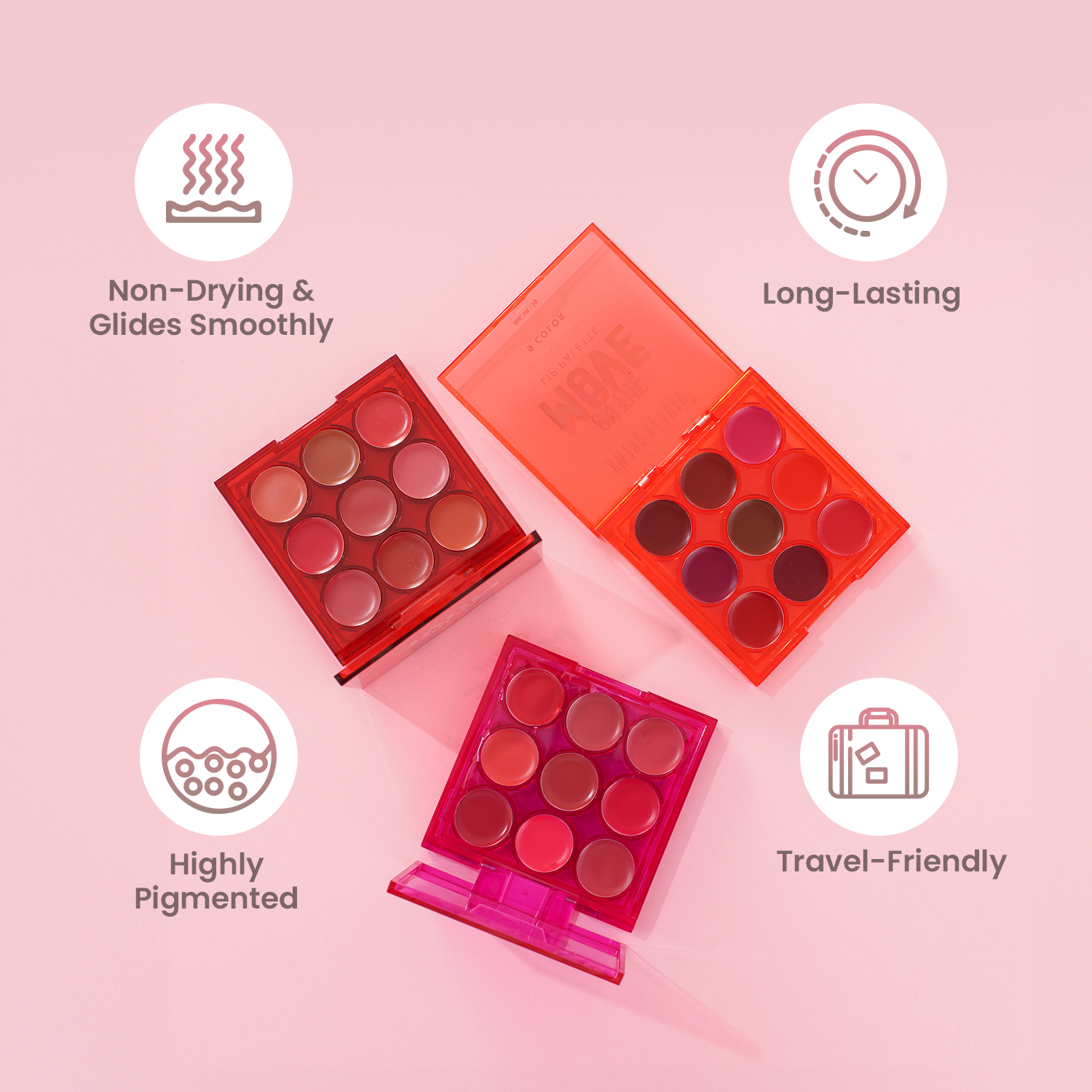 Swiss Beauty On The Move Lip Palette