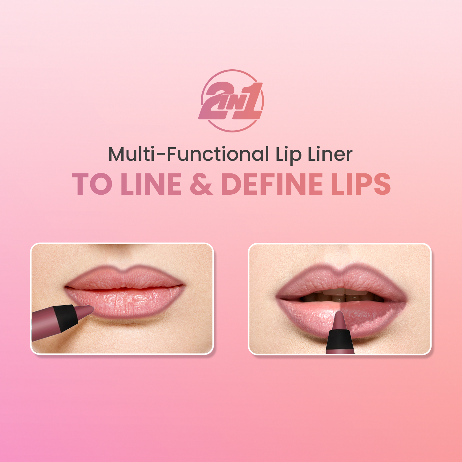 Swiss Beauty Two in One lip liner & Lip Filler