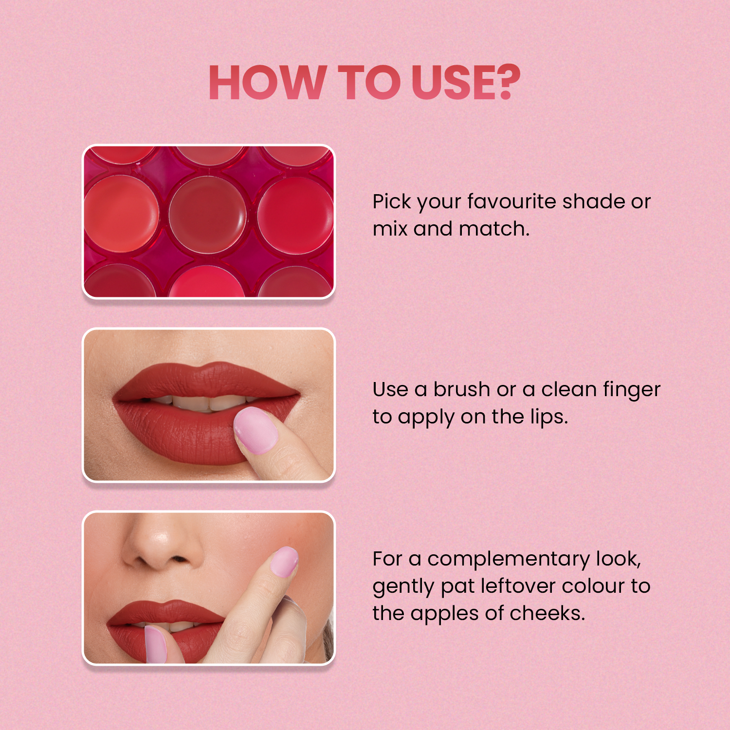 Swiss Beauty On The Move Lip Palette