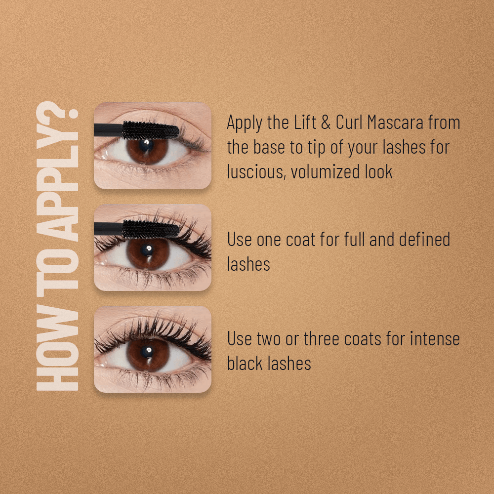 Swiss Beauty Lift & Curl Volume lash 4D Mascara