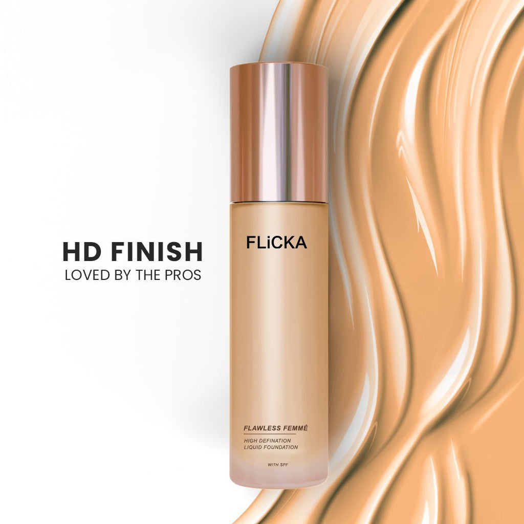 Flicka Flawless Femme HD Liquid Foundation